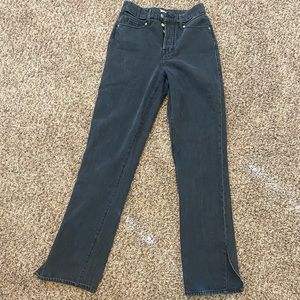 Good American, worn ONCE perfect condition boyfriend jeans
